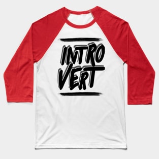 Introvert Baseball T-Shirt